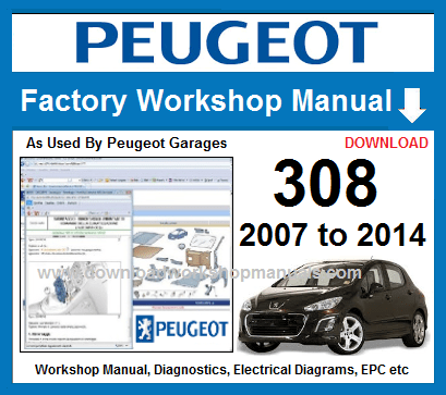 Peugeot 308 Workshop Repair Manual Download